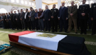 بالصور .. تشييع شهيد الشرطة المصرية بجنازة عسكرية مهيبة