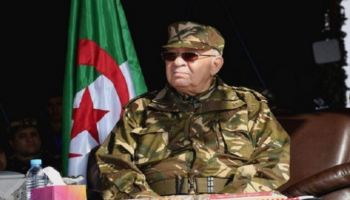 قائد الجيش الجزائري الفريق أحمد قايد صالح