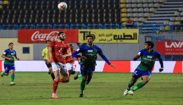 وليد أزارو من مباراة الأهلي والمقاصة