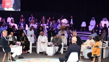 جانب من فعاليات القمة الثقافية أبوظبي 