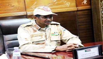 الفريق أول محمد حمدان دقلو نائب رئيس المجلس العسكري الانتقالي