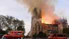 وزير الداخلية الفرنسي: أنقذنا الهيكل الرئيسي لكاتدرائية نوتردام