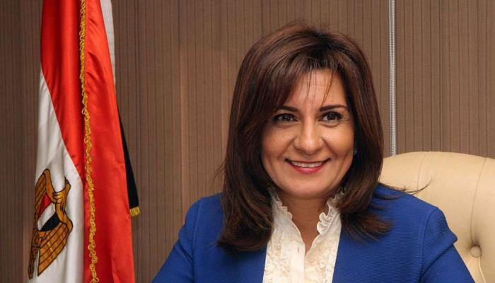 السفيرة نبيلة مكرم وزيرة الهجرة المصرية