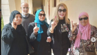 بالصور .. نجوم الفنّ المصري يُدلونَ بأصواتهم في الاستفتاء الدستوري