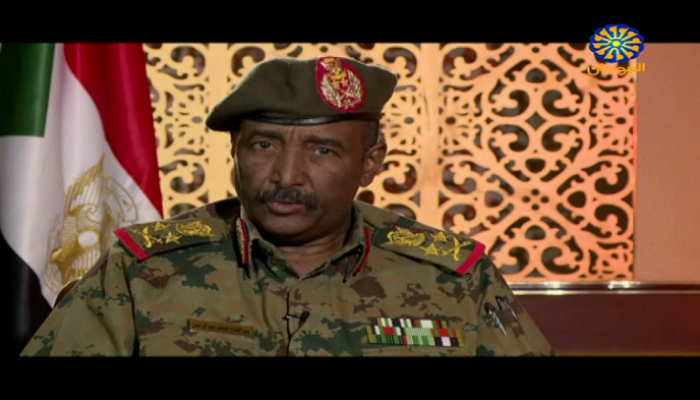 رئيس المجلس العسكري الانتقالي بالسودان الفريق أول عبدالفتاح البرهان