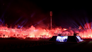 احتفالات جماهير باوك