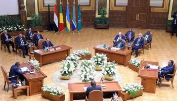  قمة الترويكا ولجنة ليبيا بالاتحاد الأفريقي بالقاهرة