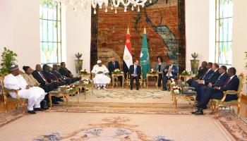 جانب من أعمال القمة التشاورية بشأن السودان