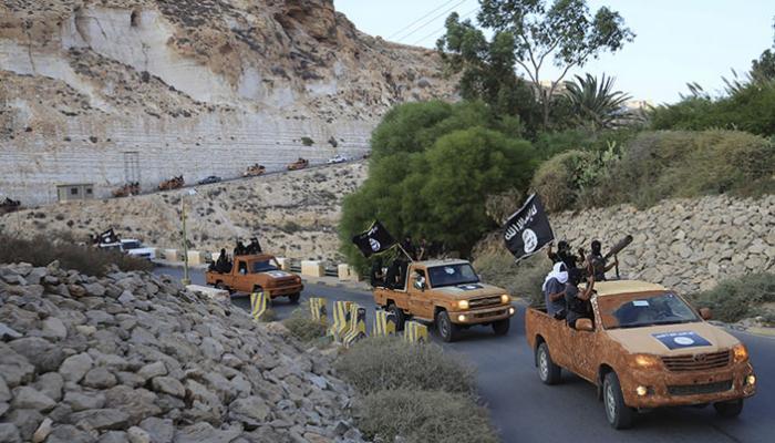 عناصر من تنظيم داعش الإرهابي في ليبيا - أرشيفية