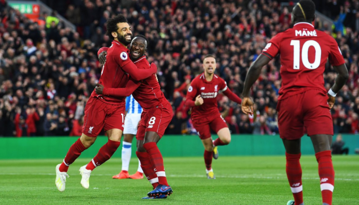 نابي كيتا لاعب وسط ليفربول