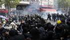 الشرطة الفرنسية تعتقل 55 شخصا في مظاهرات عيد العمال
