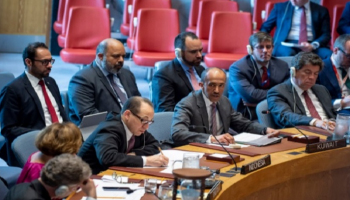 القائم بالأعمال بالإنابة لوفد الكويت الدائم بالأمم المتحدة بدر المنيخ