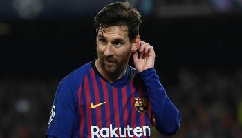 ليونيل ميسي لاعب برشلونة