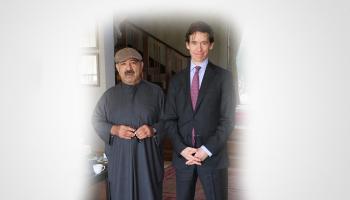 الشيخ ناصر صباح الأحمد الصباح وروري ستيورات
