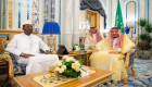 العاهل السعودي ورئيس اتحاد البرلمانيين الأفارقة يبحثان تعزيز التعاون