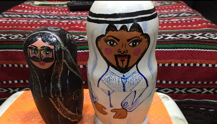 "حصة" و"راشد".. نسخة إماراتية من الماتريوشكا الروسية