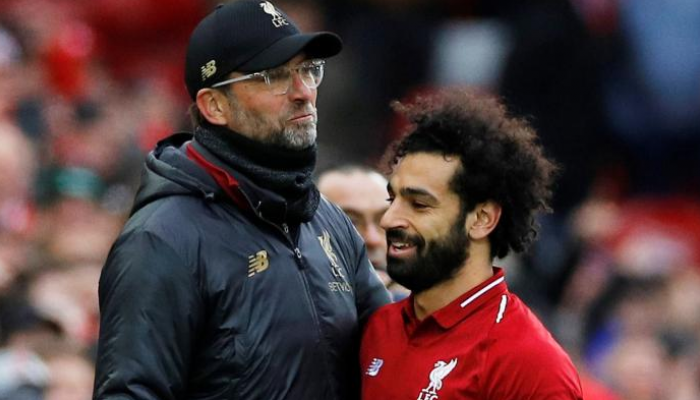 يورجن كلوب ومحمد صلاح