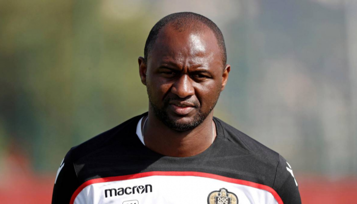 باتريك فييرا مدرب نيس الفرنسي باتريك فييرا مدرب نيس الفرنسي