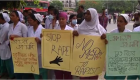 بالصور.. ممرضات يتظاهرن احتجاجا على اغتصاب زميلتهن وقتلها ببنجلاديش