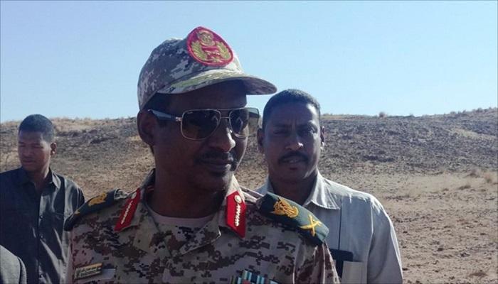 قائد قوات الدعم السريع الفريق محمد حمدان حميدتي