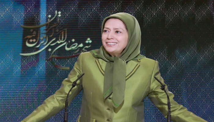 زعيمة المعارضة الإيرانية مريم رجوي