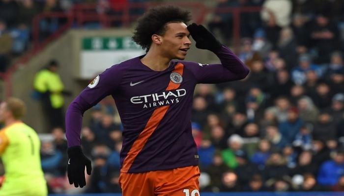 ليروي ساني لاعب مانشستر سيتي
