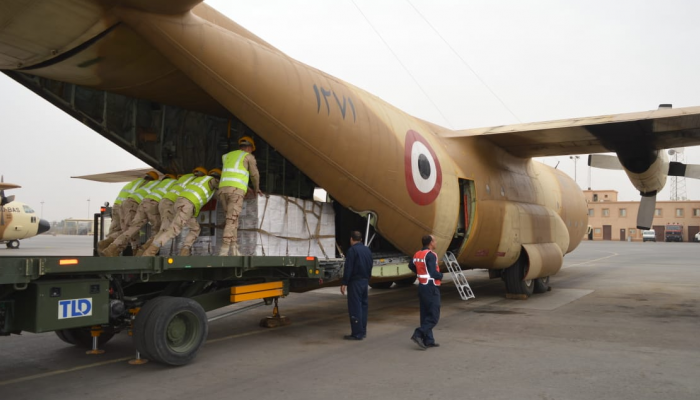 طائرة مساعدات مصرية إلى مالاوي لمواجهة آثار إعصار "إيداي"