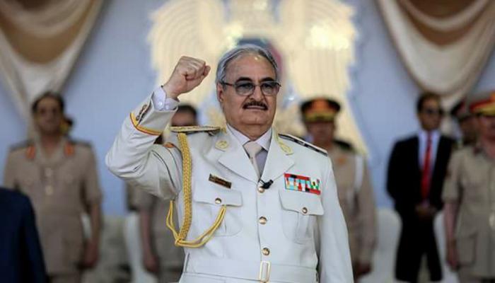 القائد العام للجيش الوطني الليبي المشير خليفة حفتر
