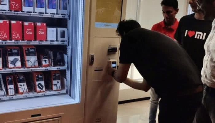 آلة بيع مبتكرة جديدة في الهند