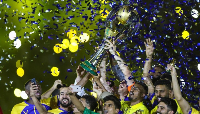 تتويج النصر بلقب المحترفين السعودي