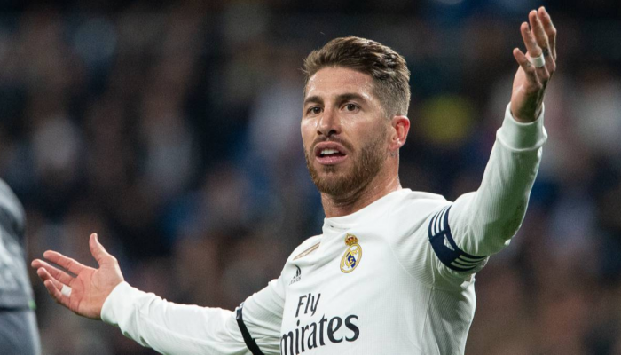 سيرخيو راموس مدافع ريال مدريد