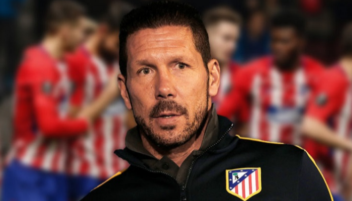 دييجو سيميوني مدرب أتلتيكو مدريد