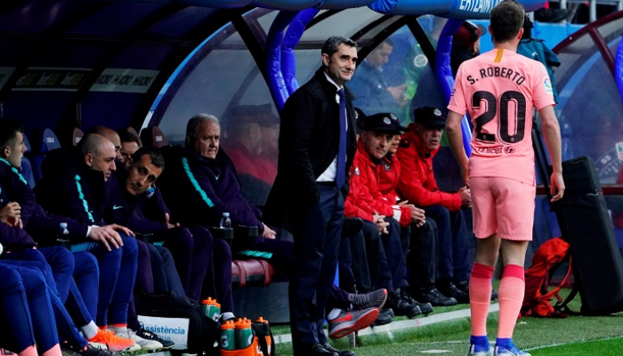 سيرجي روبرتو لاعب برشلونة