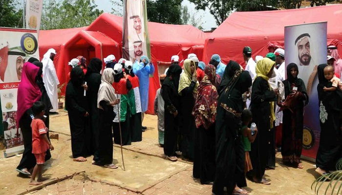 حملة إماراتية لعلاج نساء وأطفال الروهينجا - أرشيفية