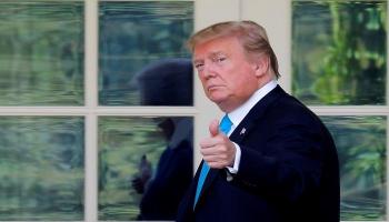 الرئيس الأمريكي دونالد ترامب