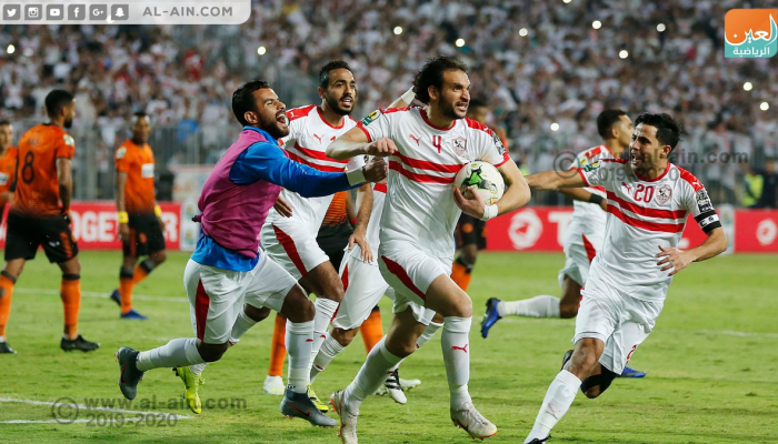 فرحة لاعبي الزمالك