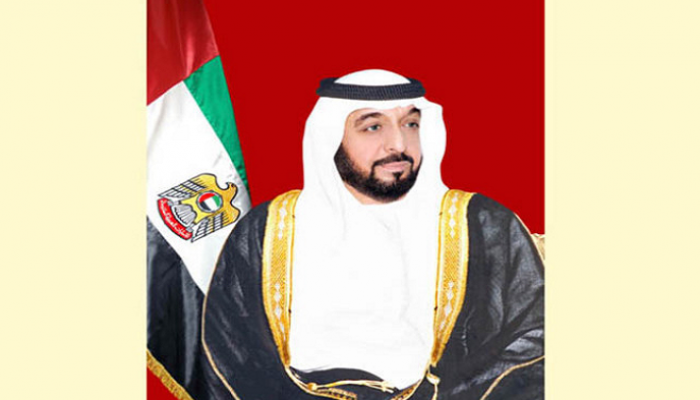 الشيخ خليفة بن زايد آل نهيان رئيس دولة الإمارات