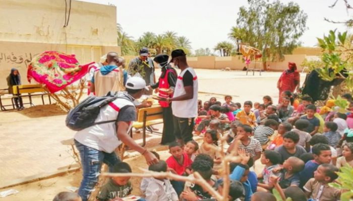 الهلال الأحمر في غات الليبية