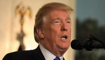 الرئيس الأمريكي دونالد ترامب