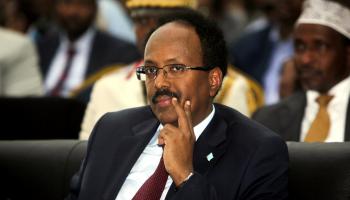 الرئيس الصومالي محمد عبدالله فرماجو
