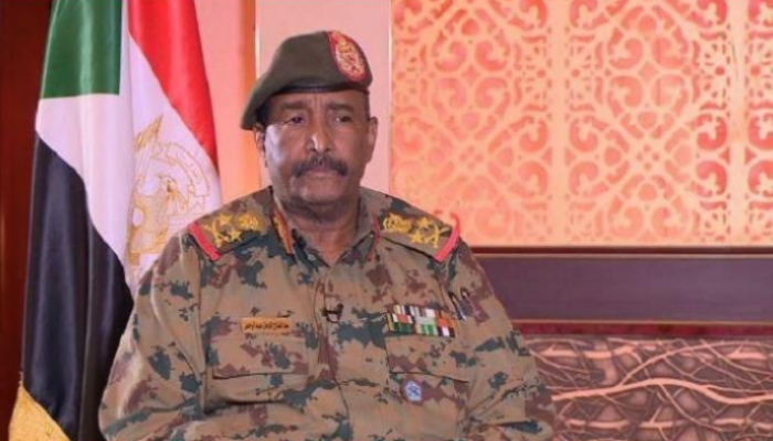الفريق عبدالفتاح البرهان رئيس المجلس العسكري الانتقالي بالسودان