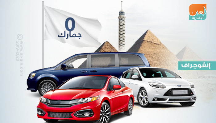 مصر تستورد 7496 سيارة