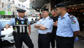 عناصر من الأمن الفلسطيني- أرشيفية