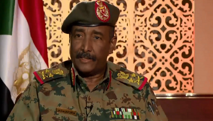 الفريق عبدالفتاح البرهان رئيس المجلس العسكري الانتقالي بالسودان