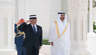 محمد بن زايد يستقبل ملك ماليزيا في أبوظبي