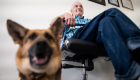"الكلاب" لعلاج اضطراب ما بعد الصدمة في أمريكا