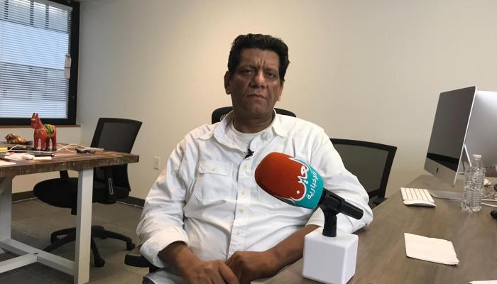 محمد فوزي المصور الحربي السابق بقناة الجزيرة خلال حديثة لـ
