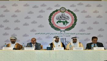 جانب من جلسة البرلمان العربي