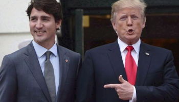 ترامب ورئيس وزراء كندا - أرشيفية