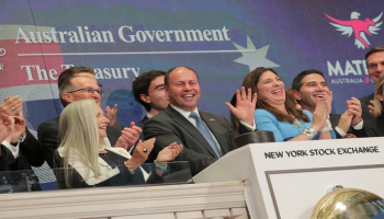  دق جرس افتتاح التعاملات في بورصة نيويورك - أرشيفية